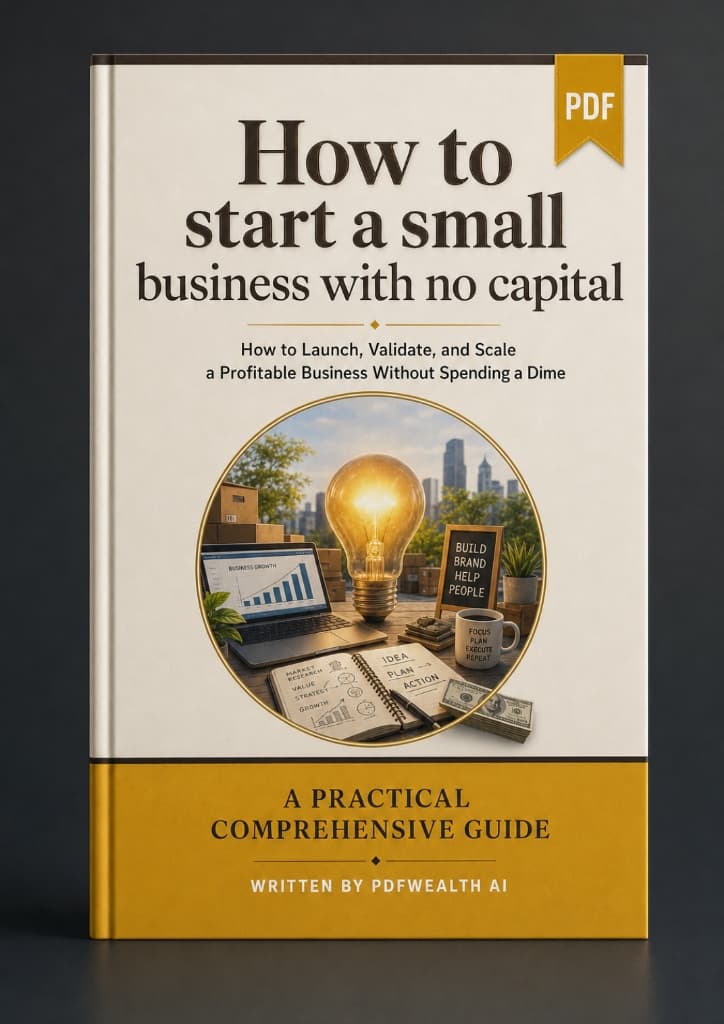 How to start a small business with no capital